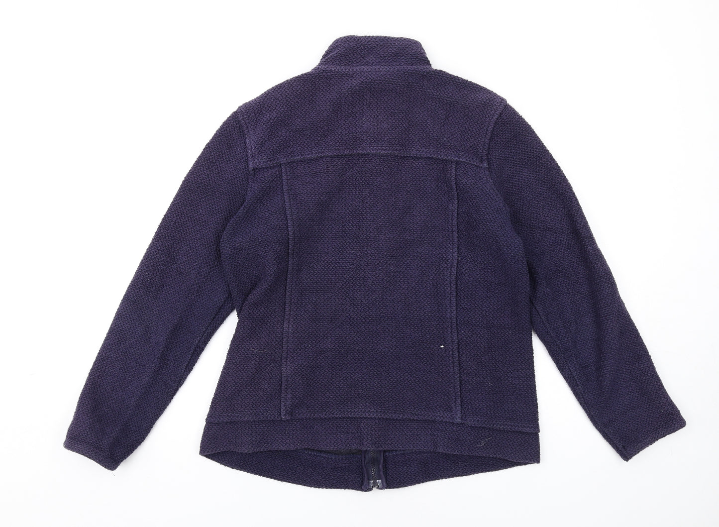 Weird Fish Womens Blue Jacket Size 12 Zip