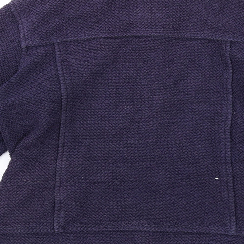 Weird Fish Womens Blue Jacket Size 12 Zip