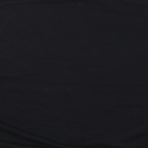 New Look Womens Black Cotton Pullover Sweatshirt Size S Pullover