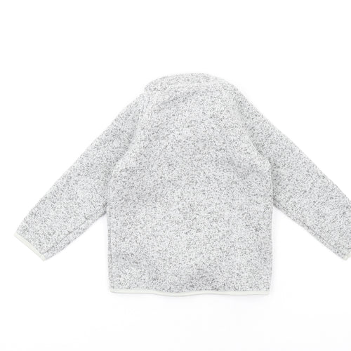 H&M Boys Grey Jacket Size 2-3 Years Zip