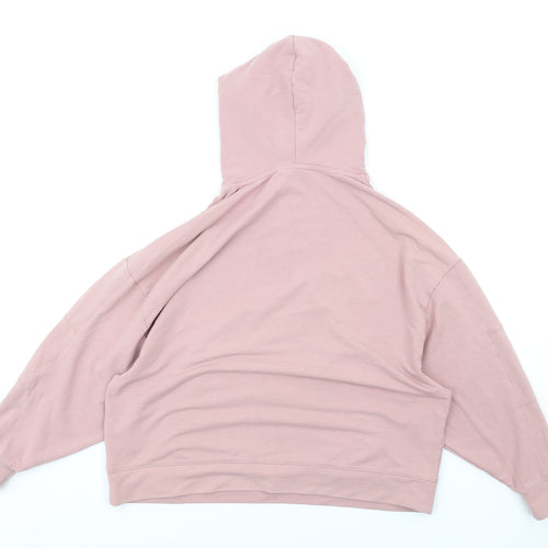 Gym King Womens Pink Cotton Pullover Hoodie Size 6 Pullover