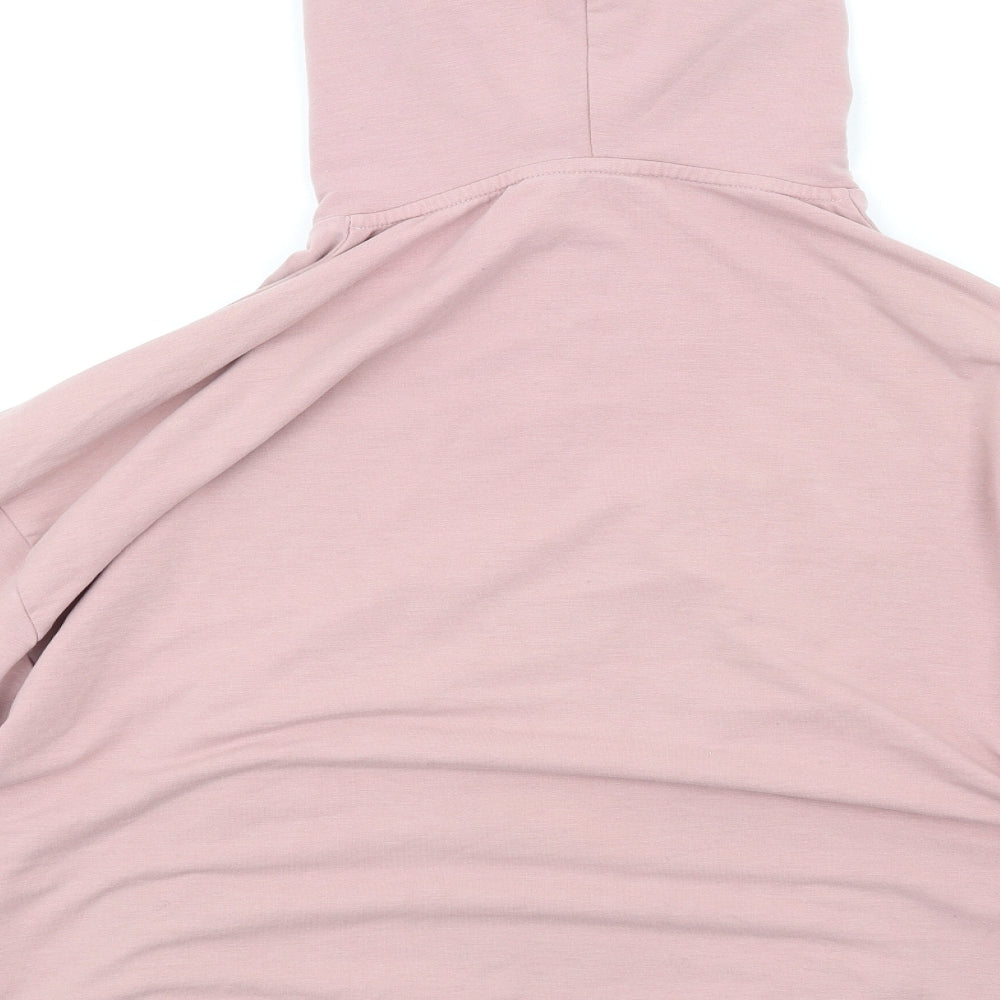 Gym King Womens Pink Cotton Pullover Hoodie Size 6 Pullover