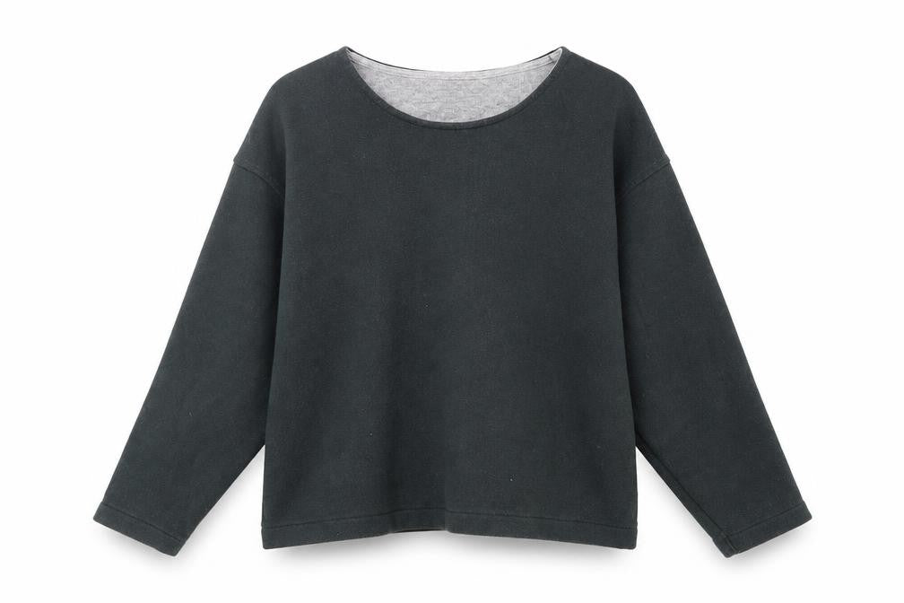 Uniqlo Womens Green Cotton Pullover Sweatshirt Size S Pullover