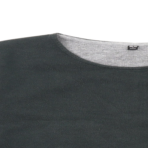 Uniqlo Womens Green Cotton Pullover Sweatshirt Size S Pullover