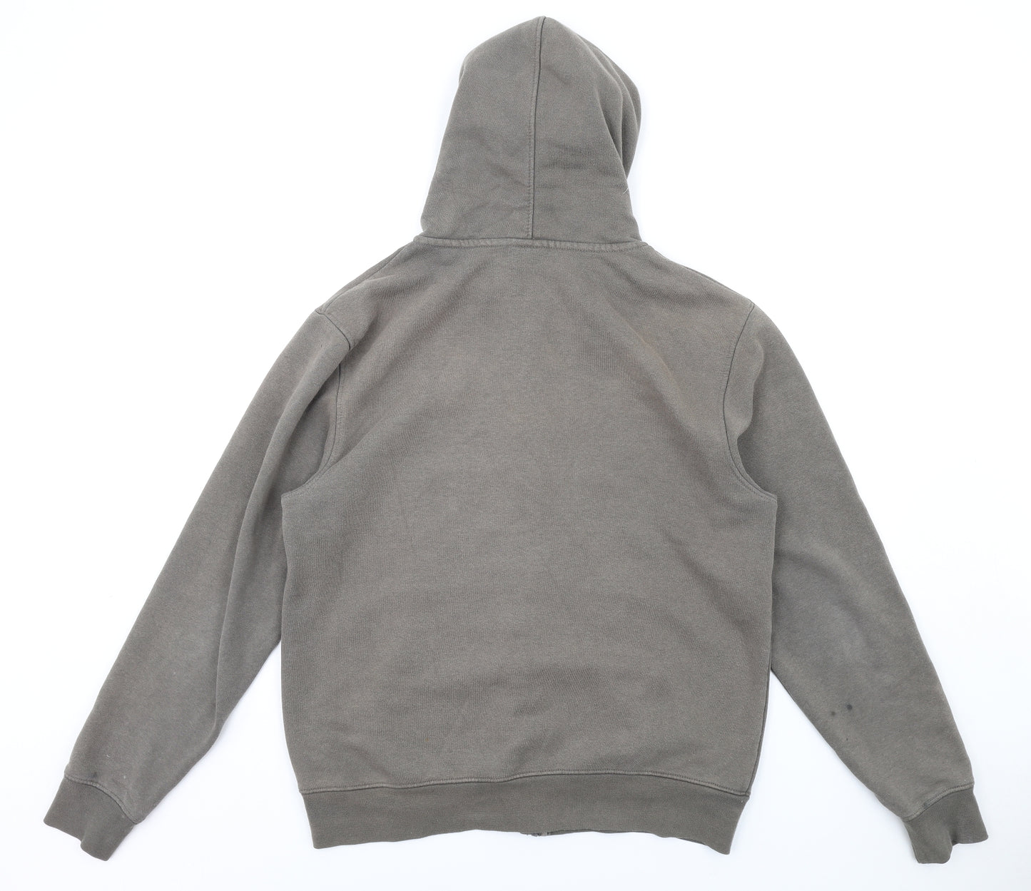 Saltrock Mens Green Cotton Full Zip Hoodie Size L