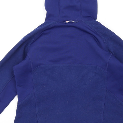 Montane Womens Blue Jacket Size 10 Zip
