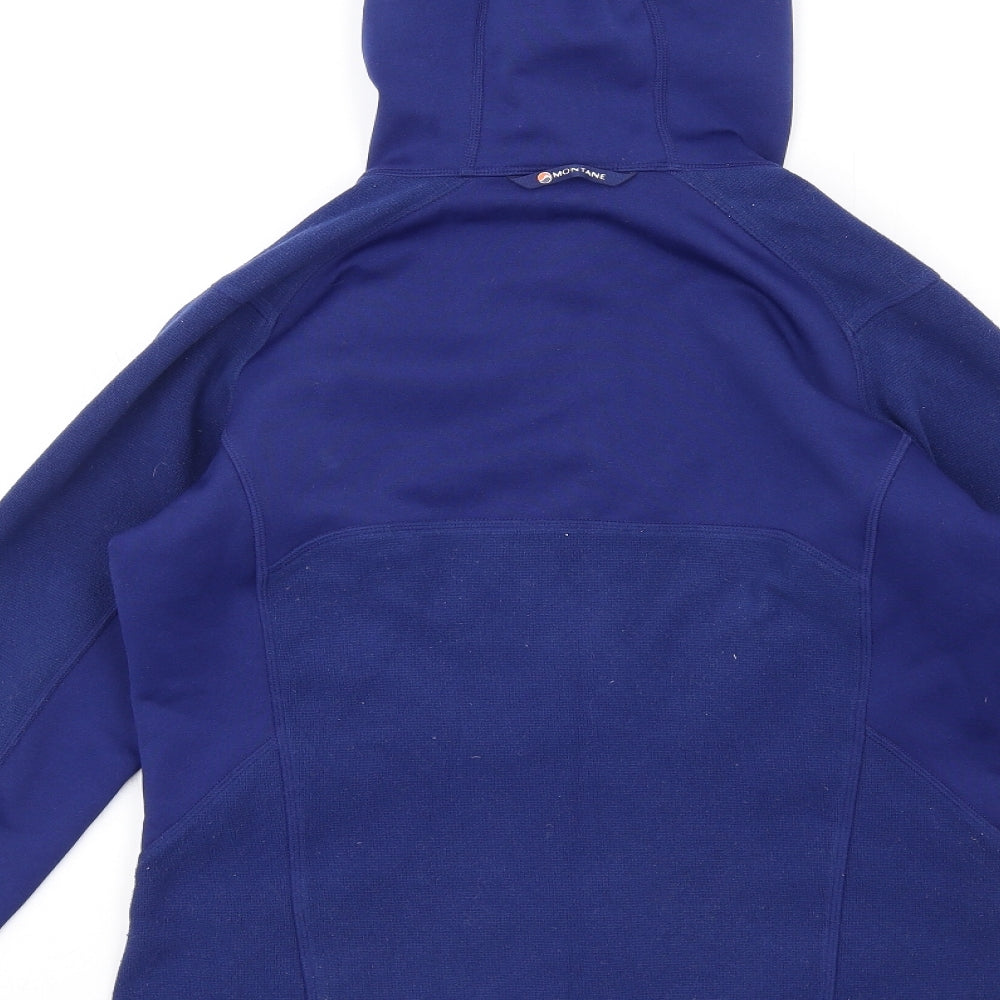 Montane Womens Blue Jacket Size 10 Zip