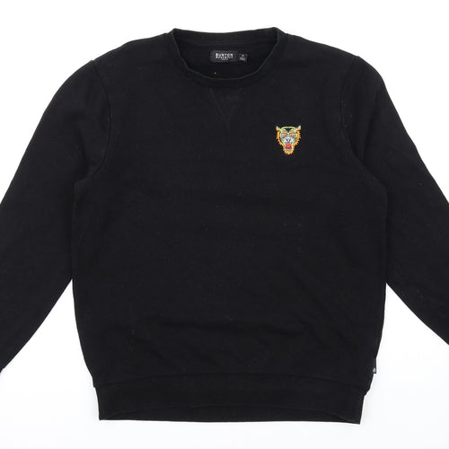 Burton Mens Black Cotton Pullover Sweatshirt Size M