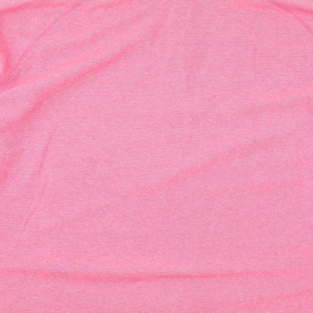 Regatta Womens Pink Polyester Pullover Sweatshirt Size 20 Zip
