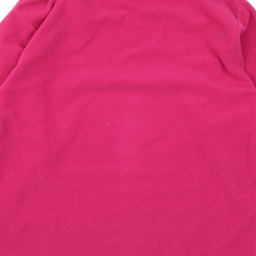 Campagnolo Womens Pink Polyester Pullover Sweatshirt Size S Pullover