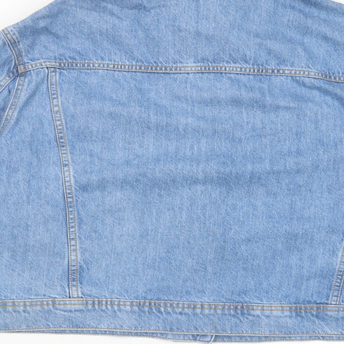 Autograph Womens Blue Jacket Size 20 Button - Pockets
