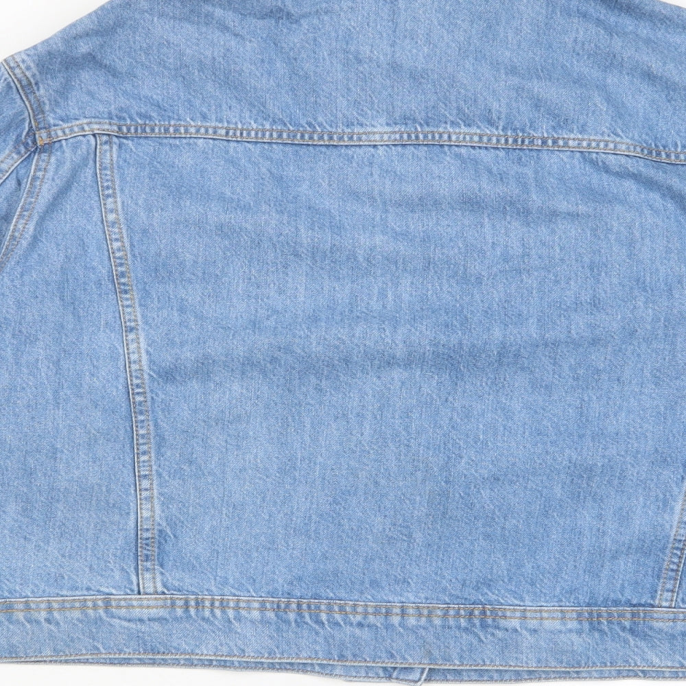 Autograph Womens Blue Jacket Size 20 Button - Pockets