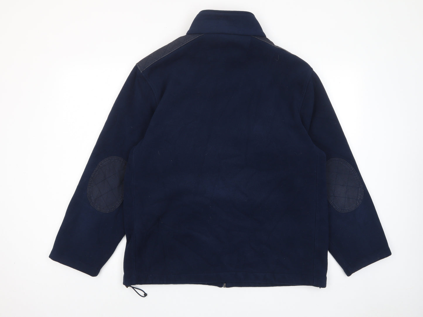 Blue Harbour Mens Blue Jacket Size M Zip - Zip Pockets