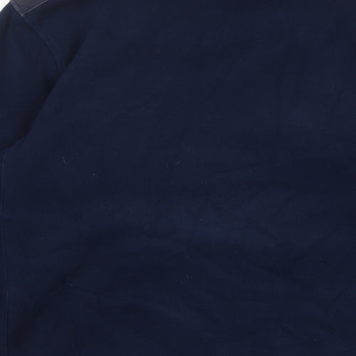 Blue Harbour Mens Blue Jacket Size M Zip - Zip Pockets