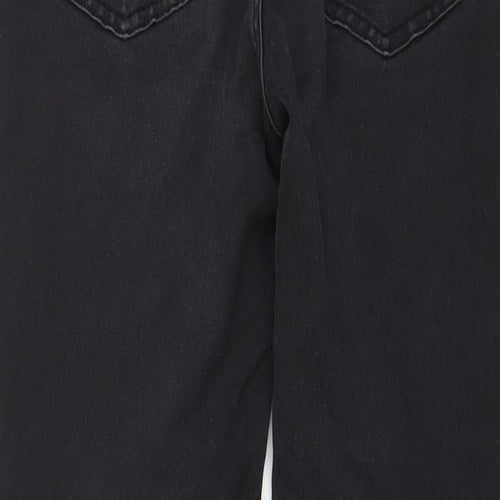 Monki Womens Grey Cotton Skinny Jeans Size 29 in L26 in Regular Zip - Pockets