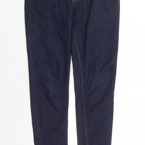 Denim & Co. Mens Blue Cotton Skinny Jeans Size 30 in L30 in Regular Button - Pockets