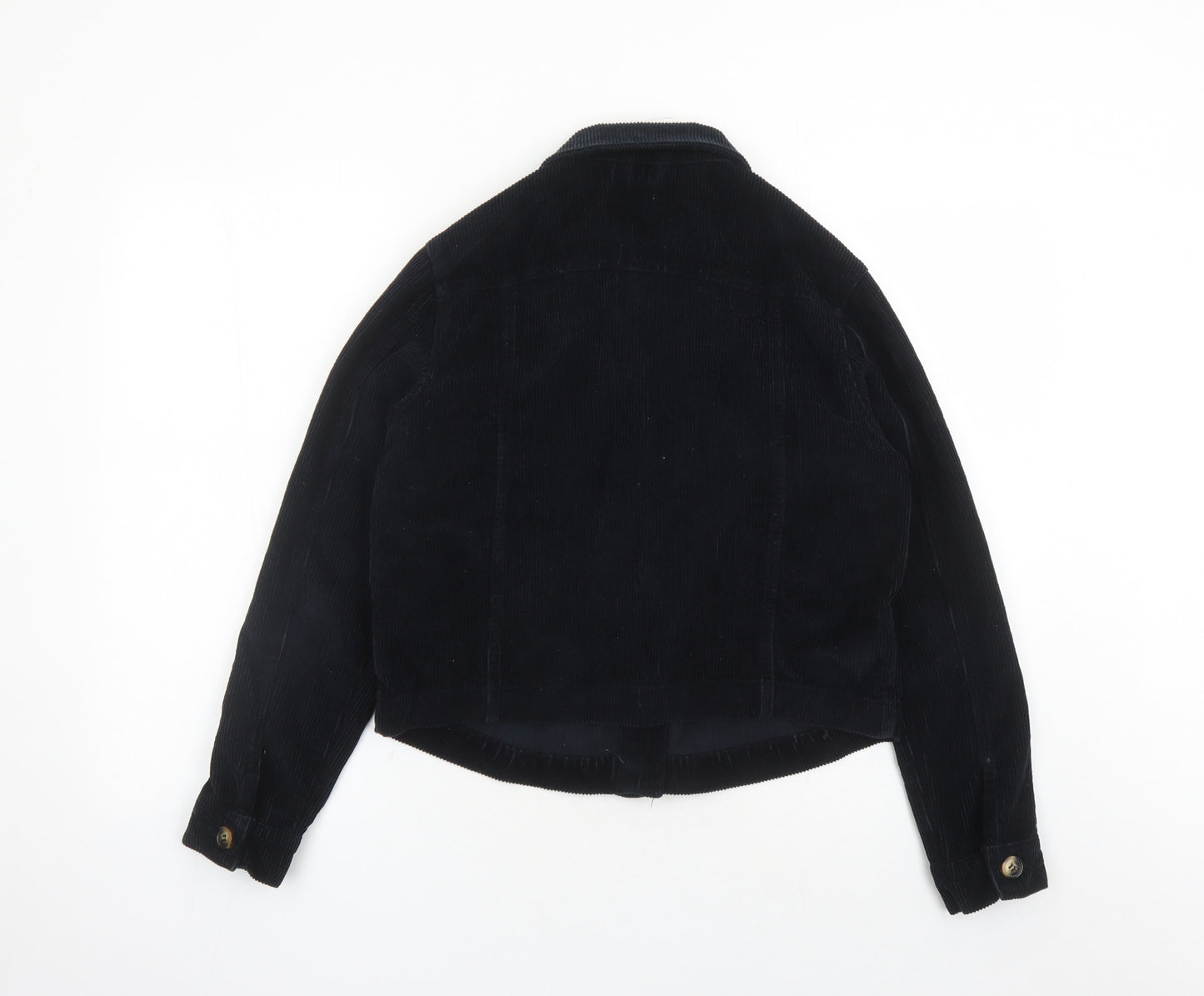 New Look Womens Blue Jacket Size 12 Button