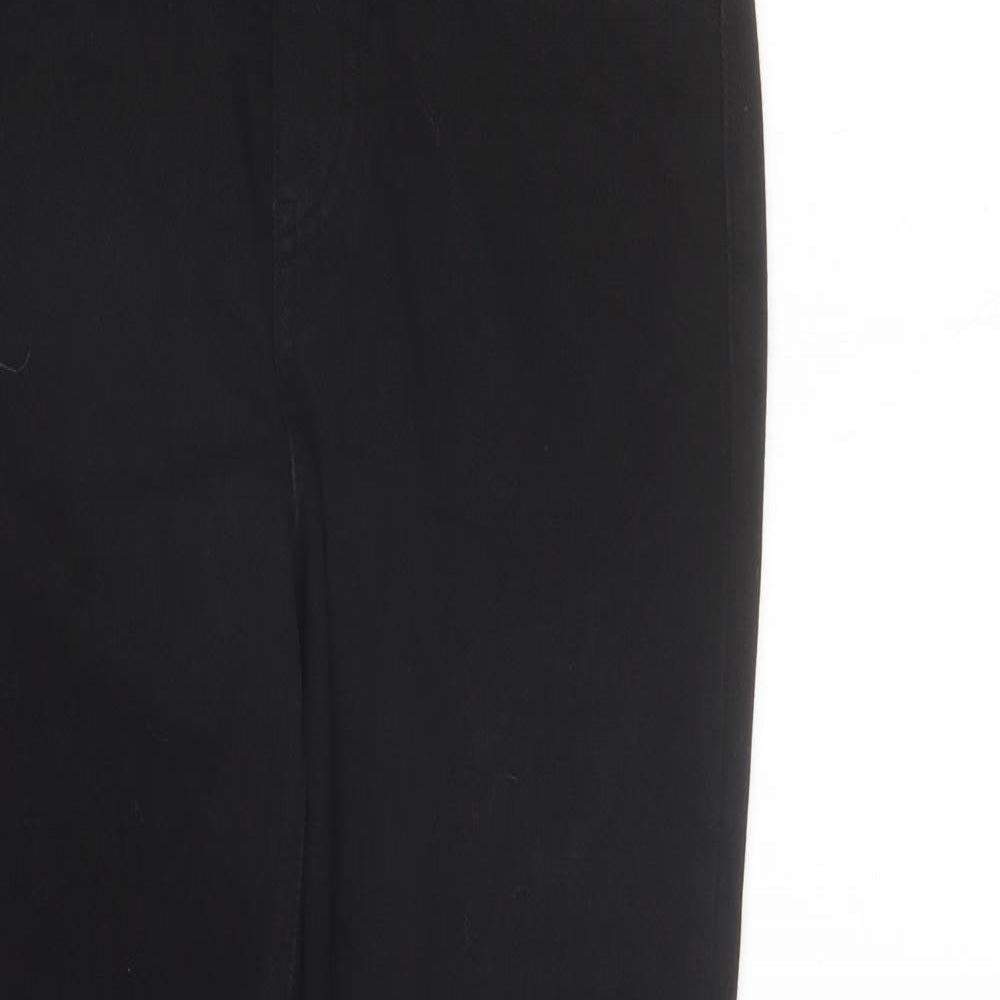 Uniqlo Womens Black Cotton Jegging Jeans Size M L29 in Regular