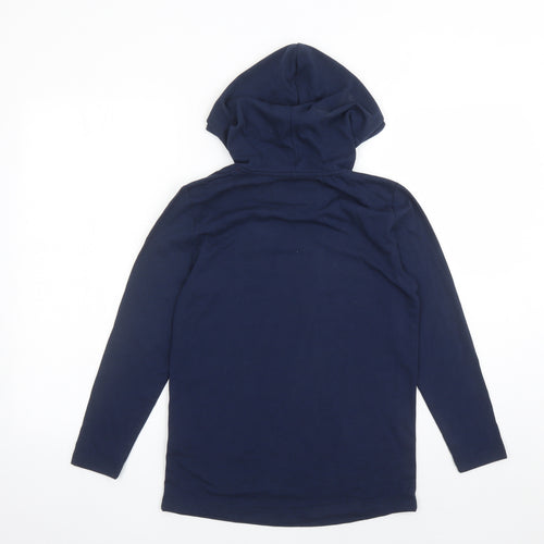 DFNd Boys Blue Cotton Pullover Hoodie Size 11-12 Years Pullover - England Football Defend