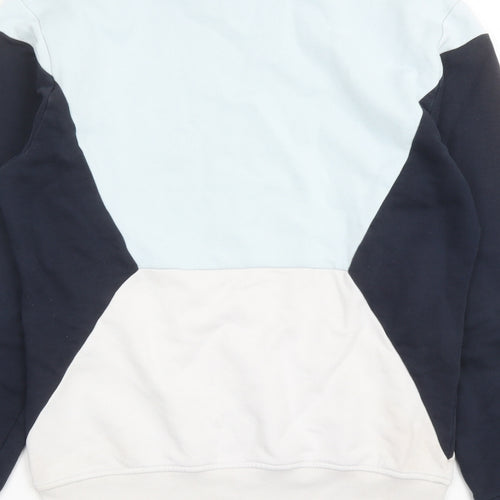 NICCE London Mens Blue Cotton Pullover Sweatshirt Size XS