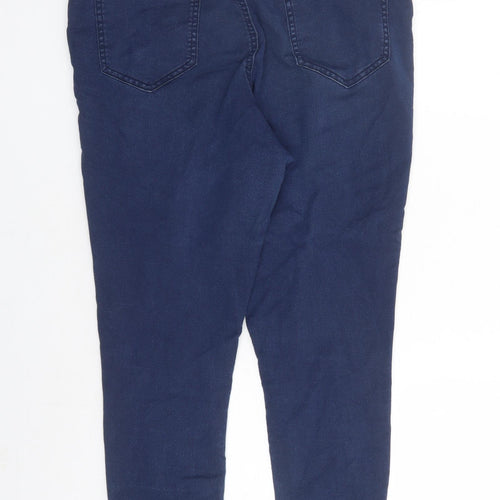 F&F Womens Blue Cotton Jegging Jeans Size 16 L27 in Regular