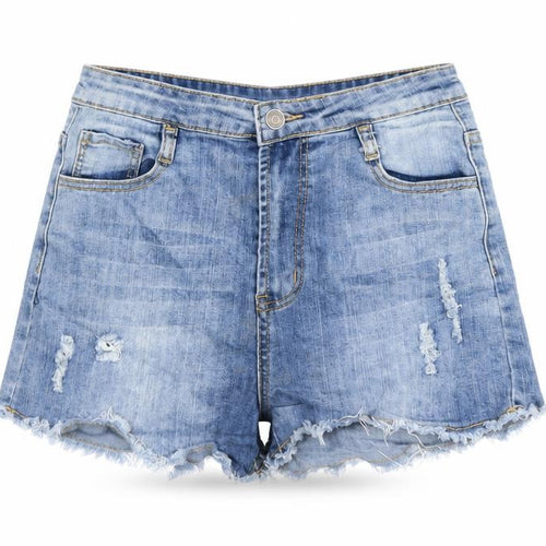 Current Air Womens Blue Cotton Culotte Shorts Size 10 L3 in Regular Zip - Pockets