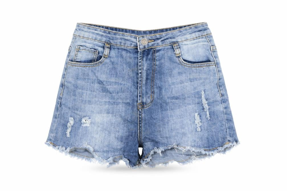 Current Air Womens Blue Cotton Culotte Shorts Size 10 L3 in Regular Zip - Pockets