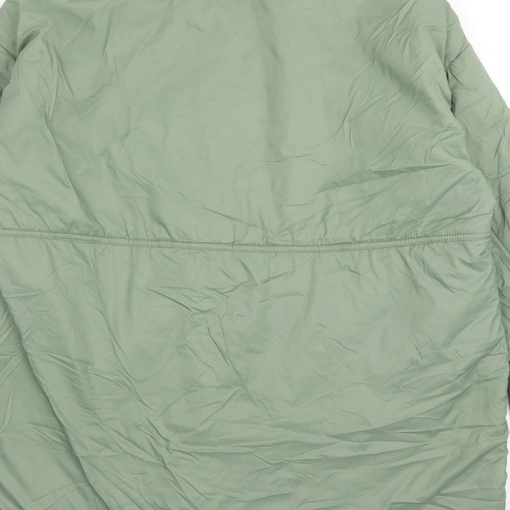 Zara Womens Green Jacket Size S Snap