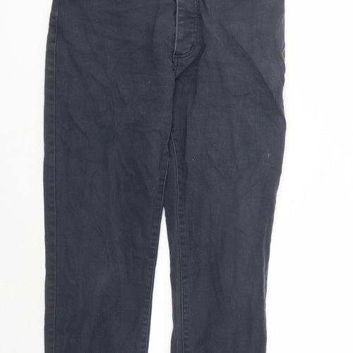 Armando Mens Blue Cotton Straight Jeans Size 30 in L28 in Regular Button