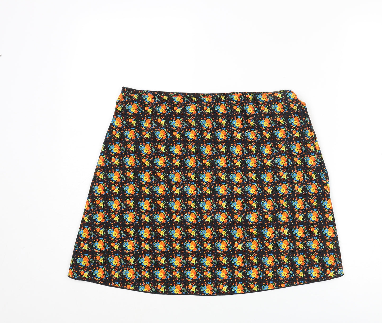 Cotton Traders Womens Multicoloured Floral Polyamide Swim Bottom Size 16 - Swim Skirt