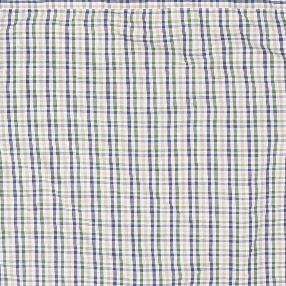 Champion Mens Multicoloured Check Cotton Button-Up Size 2XL Collared Button - Logo