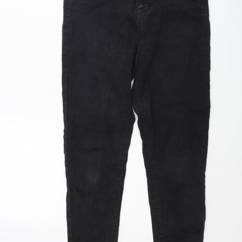 Celebrity Pink Womens Black Cotton Skinny Jeans Size 25 in L24 in Regular Zip