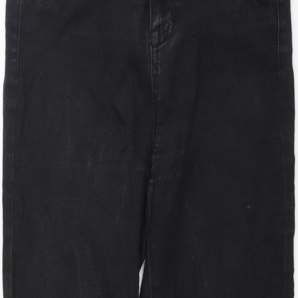 Celebrity Pink Womens Black Cotton Skinny Jeans Size 25 in L24 in Regular Zip