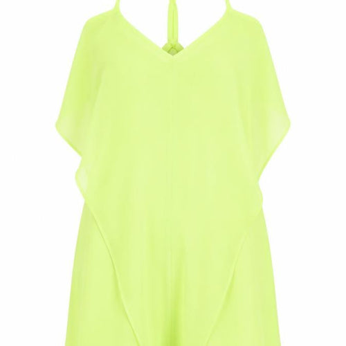 ASOS Womens Green Polyester Cover Up Size 8 - Slip Dress