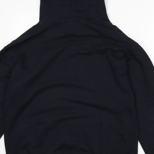 Rugby Mens Blue Cotton Pullover Hoodie Size L - England, 2018