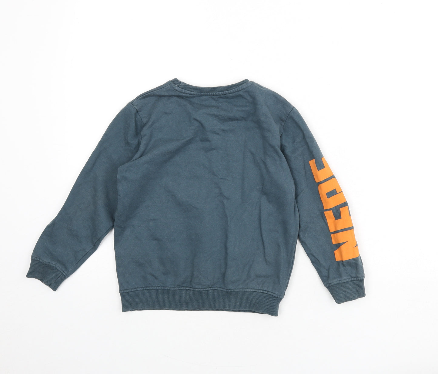 NERF Boys Blue Cotton Pullover Sweatshirt Size 7 Years Pullover