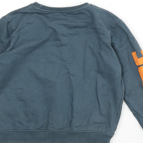 NERF Boys Blue Cotton Pullover Sweatshirt Size 7 Years Pullover