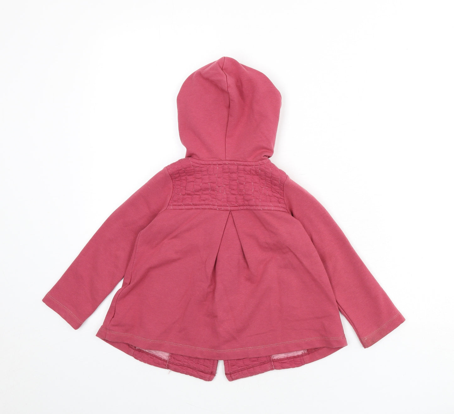 Max Studio Girls Pink Basic Jacket Jacket Size 3 Years Button