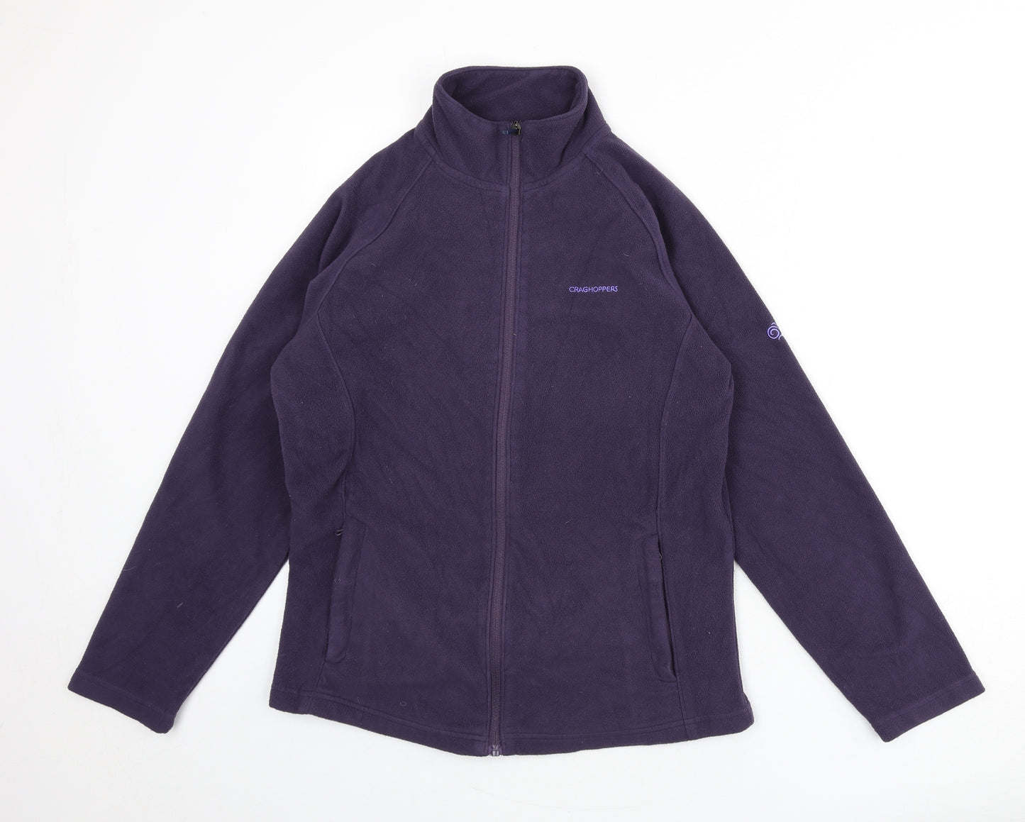 Craghoppers Womens Purple Jacket Size 12 Zip