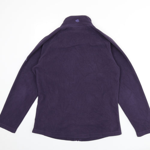 Craghoppers Womens Purple Jacket Size 12 Zip