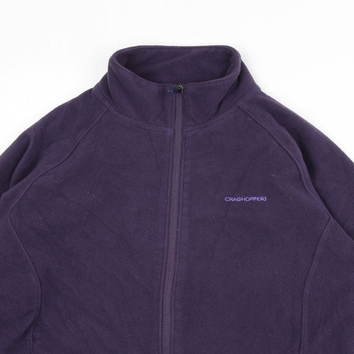Craghoppers Womens Purple Jacket Size 12 Zip