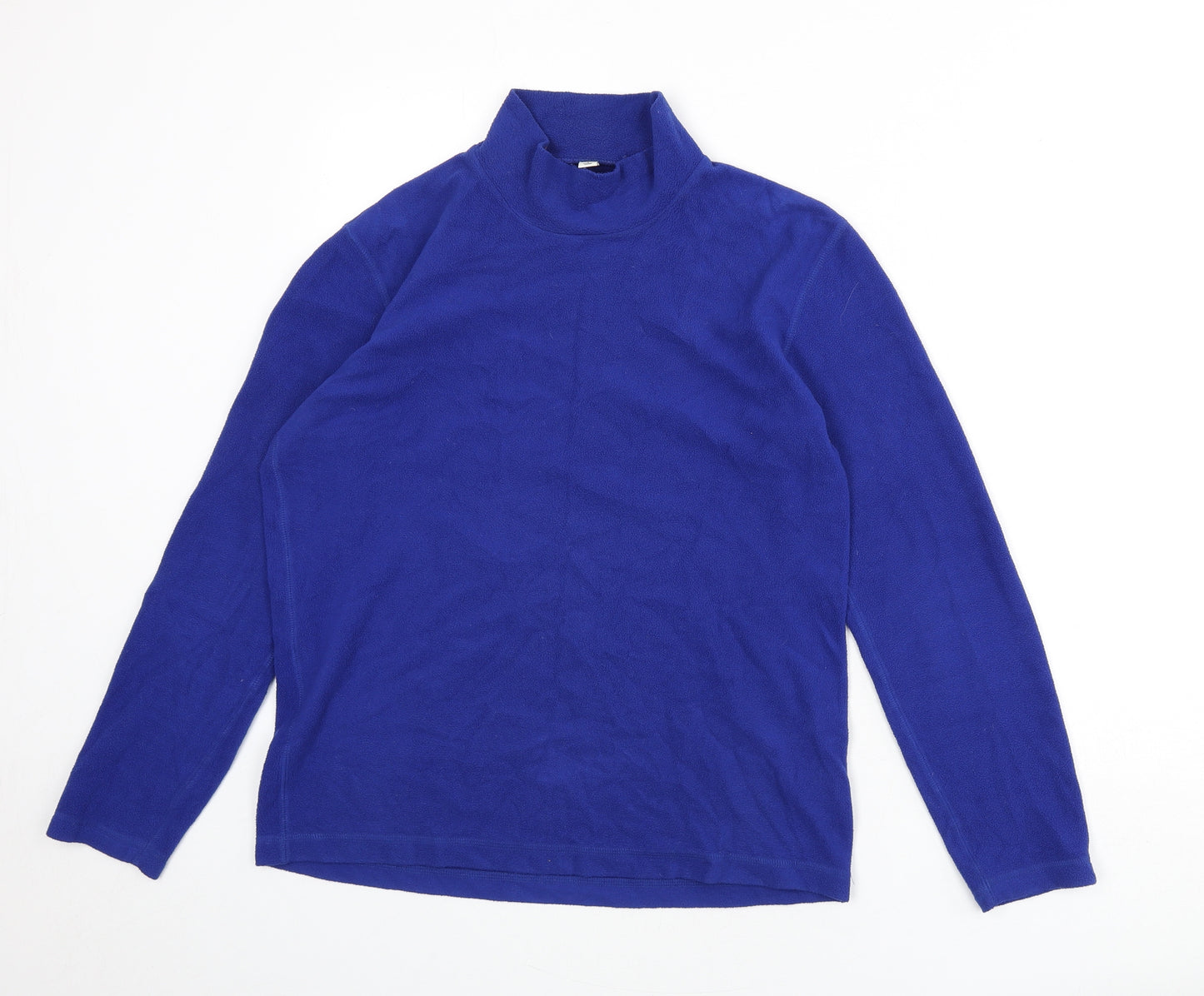 Uniqlo Womens Blue Polyester Pullover Sweatshirt Size M Pullover