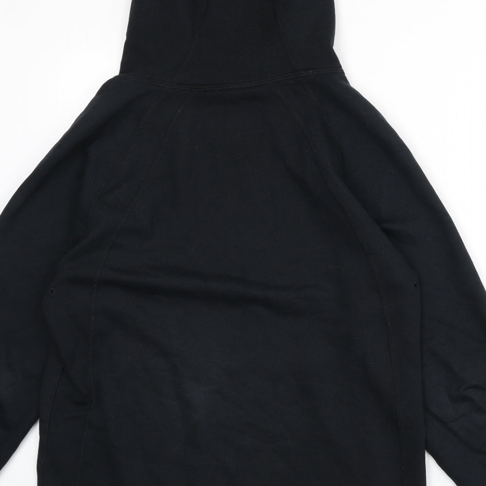 Jordan Mens Black Cotton Pullover Hoodie Size M