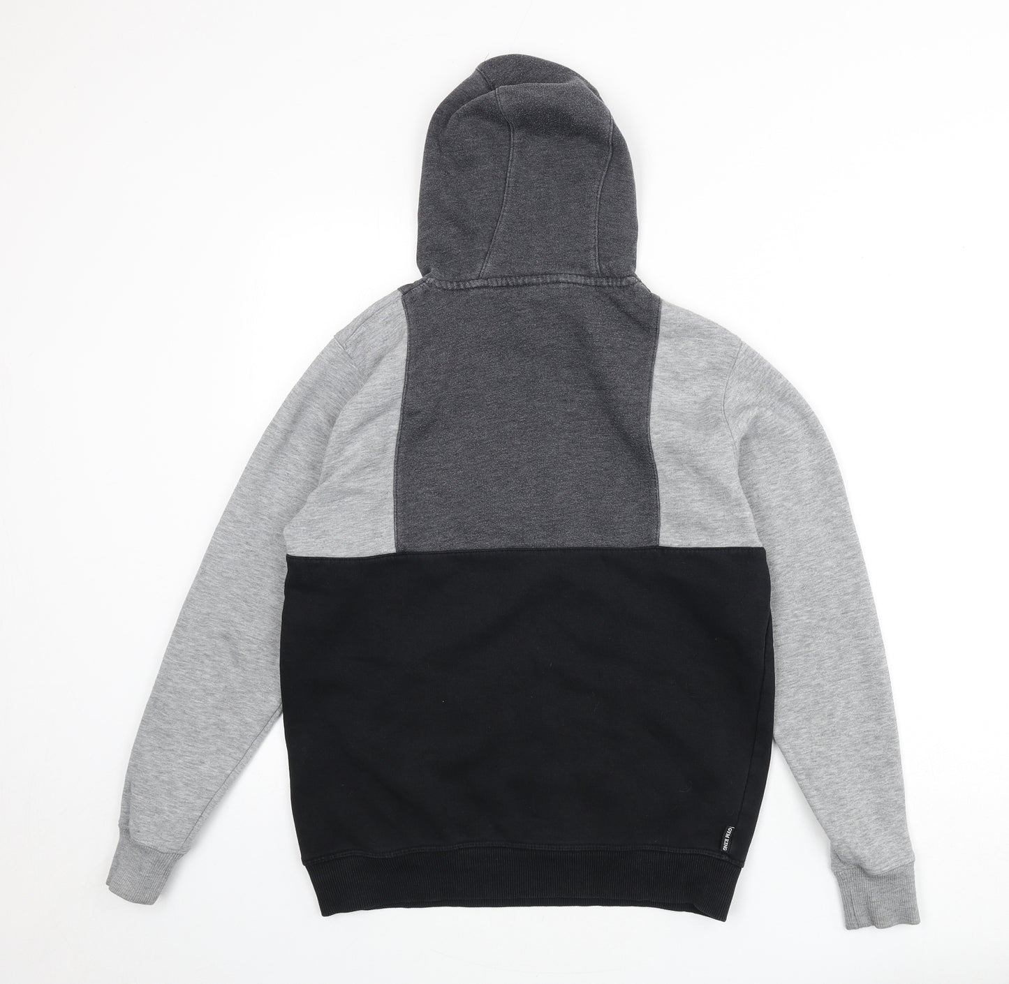 Gym King Mens Grey Cotton Pullover Hoodie Size S