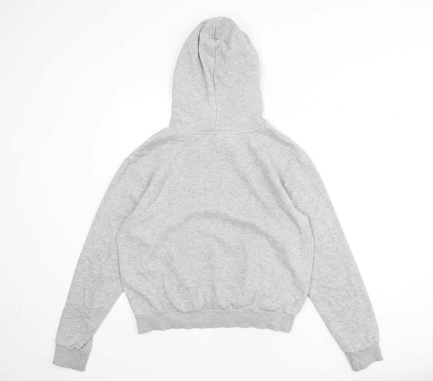 Divided by H&M Womens Grey Cotton Pullover Hoodie Size S Pullover