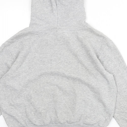 Divided by H&M Womens Grey Cotton Pullover Hoodie Size S Pullover