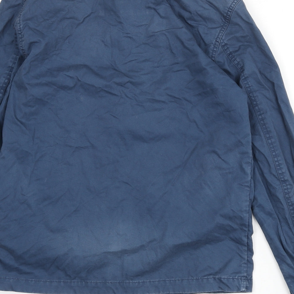 QuickSilver Mens Blue Jacket Size XS Zip