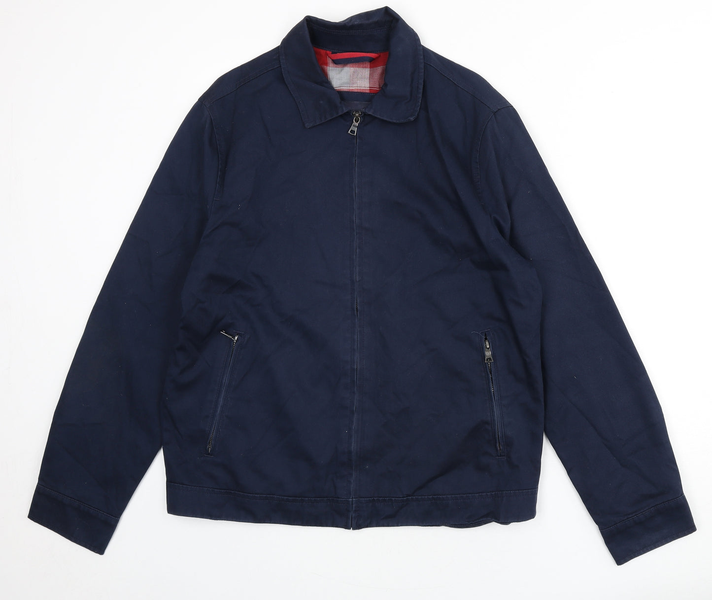 Blue Harbour Mens Blue Jacket Size M Zip
