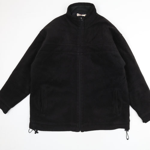 EWM Mens Black Jacket Size XL Zip