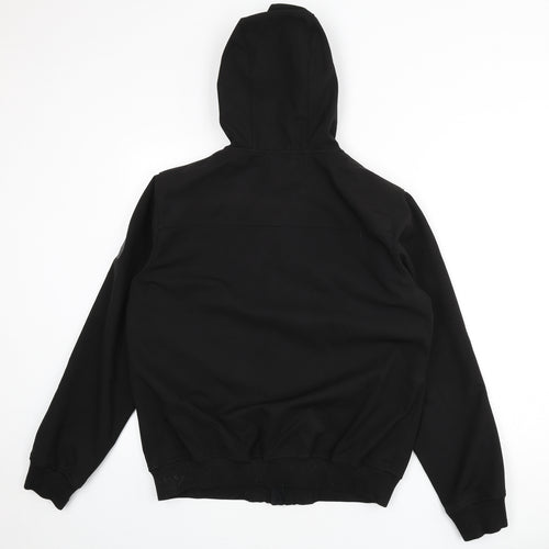 Firetrap Mens Black Jacket Coat Size M Zip